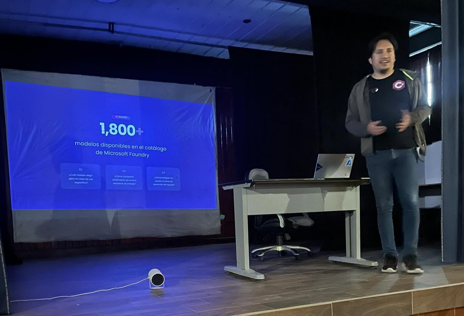 Audiencia durante Build Localhost Puebla 2026
